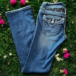 Miss Me Double Dazzling Boot Sz 28